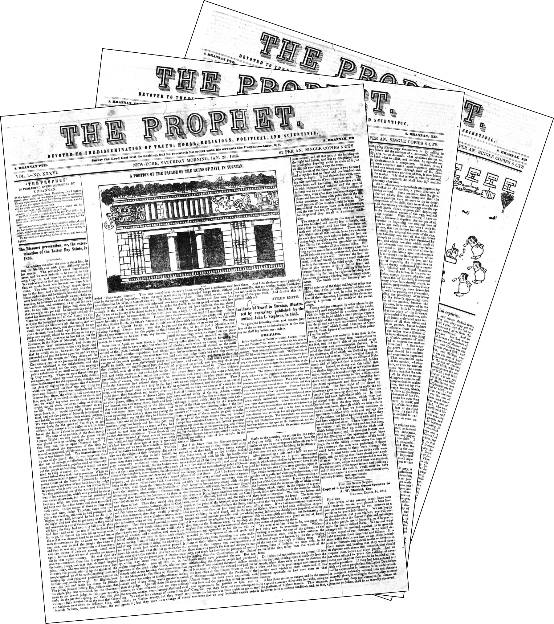 The Prophet [newspaper] book cover
